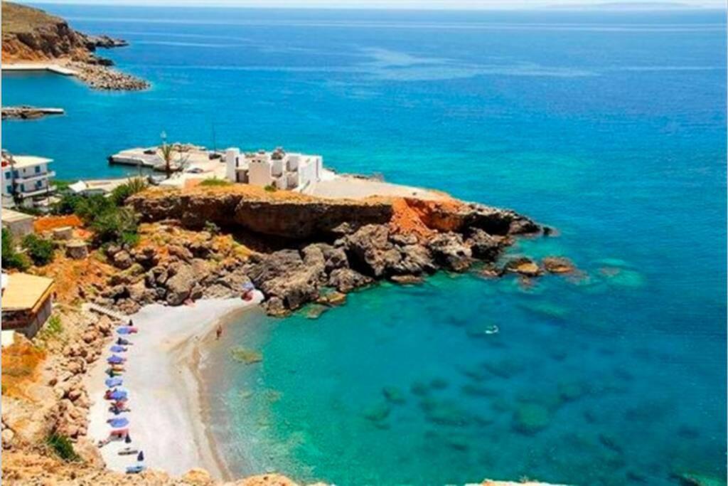 Great Sea-View Apartment. Χώρα Σφακίων Εξωτερικό φωτογραφία