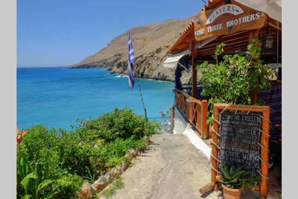 Great Sea-View Apartment. Χώρα Σφακίων Εξωτερικό φωτογραφία